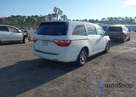 2012 Honda Odyssey Ex-L z USA, uszkodzony, nr VIN 5FNRL5H67CB083808